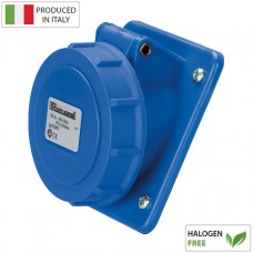 Βιομηχανική Πρίζα Πίνακα 16A 3P 230V Μπλε IP67 EC69051